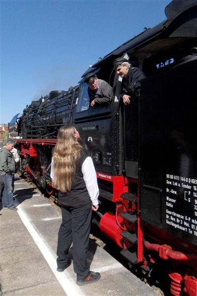 Vor der Abfahrt in Meiningen, ©Roy Mohring