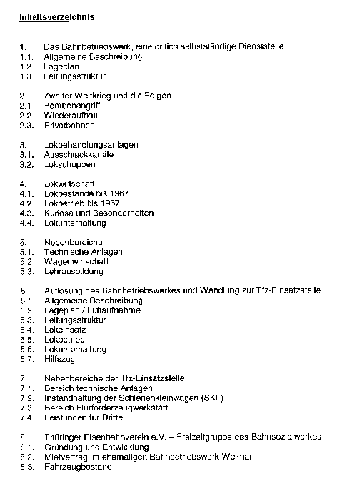 Buch BW Weimar Inhalt