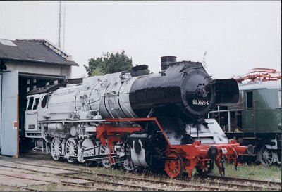 Zustand der Lok 50 3626-2 2005