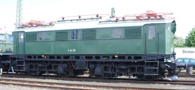 E44 507- zu Besuch im DB Museum Koblenz am 2.6.2012, ©C.Martens