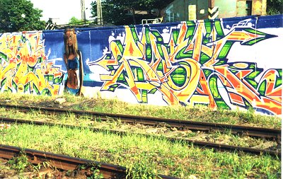 Graffities am Kohlebansen, ©H.Reinl