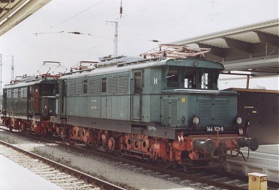 Überführung der E 44 103 2004 , ©Steffen Kloseck