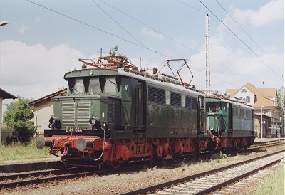 Überführung der E 44 103 2004 , ©Steffen Kloseck