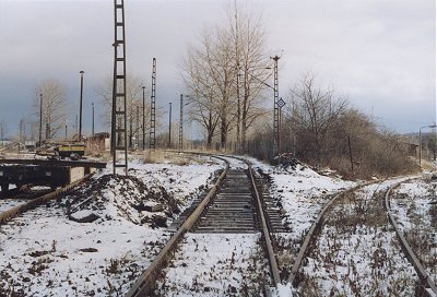 Gleisbauarbeiten 2004 , ©Steffen Kloseck