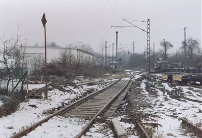 Gleisbauarbeiten 2004 , ©Steffen Kloseck