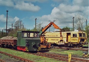 Gleisarbeiten 2006, ©Steffen Kloseck